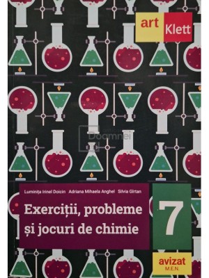 Luminita Irinel Doicin - Exercitii, probleme si jocuri de chimie, clasa a VII-a (Editia: 2023) foto