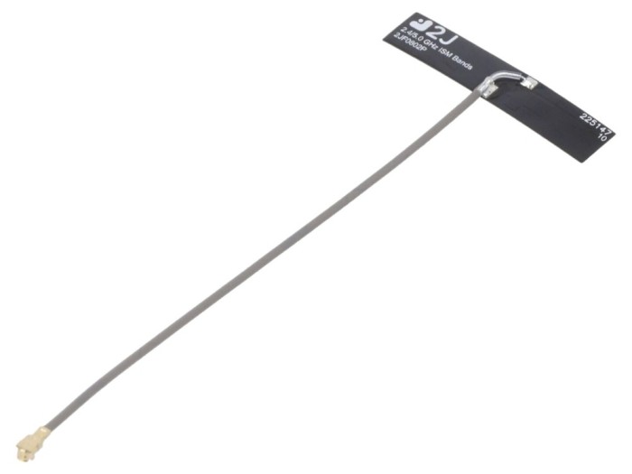 Antenă Bluetooth și ZigBee pentru cablu-bandă
