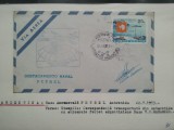 1973-Argentina-Baza aeron. Petrel-Av. f-tei arg. baza Marambio-Plic circ.