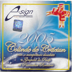 CD Grupul de Psalți al Patriarhiei Române ‎– 2005 Colinde De Crăciun