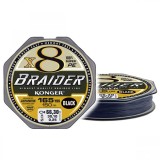 Fir Textil Konger Braider X8 Black 0.06mm, 4.9kg, 150m