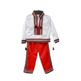 Cumpara ieftin Costum Traditional Baieti cu Ie si Pantaloni - GBY101