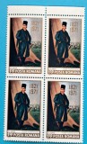 TIMBRE ROMANIA LP753/1971-150 ani de la moartea lui Tudor Vladimirescu -Bloc de 4-MNH, Nestampilat