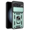 Husa Google Pixel 9 Pro XL protectie camera Techsuit CamShield Series, verde