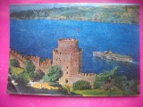 HOPCT 18072 FORTAREASA RUMELI HISAR -ISTANBUL-TURCIA-STAMPILA / TIMBRU -CIRCULATA