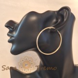 Cumpara ieftin Cercei mari 5.3 cm , Usori si confortabili pentru purtare indelungata