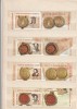 ROMANIA 2021 LP 2330 LP 2330 a PECETI ALE DOMNITORILOR ROMANI ZIUA MARCII POSTALE ROMANESTI SERIE CU VINIETA + COLITA MNH NESTAMPILATE, Nestampilat