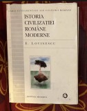 E. Lovinescu - Istoria civilizatiei romane moderne format mare - complet