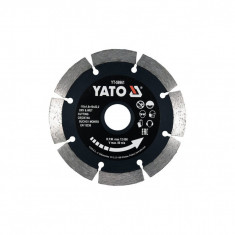 Disc diamantat segmentat 115 x 22.2 x 1.8 mm Yato YT-59961