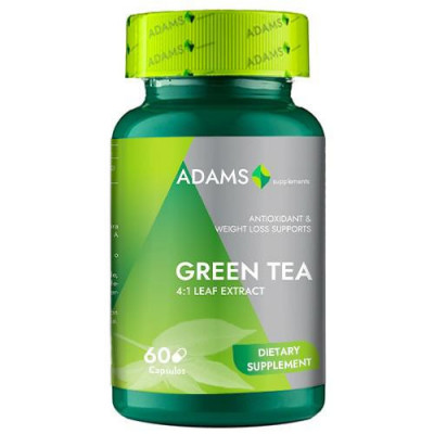 Green Tea 400mg Adams Vision 60cps foto
