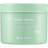 Dischete cu toner pentru minimizarea porilor si efect de peeling, 60 bucati, Mizon