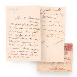 Lucrețiu Pătrășcanu, scrisoare adresată domnișoarei Bruckner, 9.IV.1928