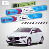 Cumpara ieftin Ștergătoare Mercedes-Benz Clasa B W247 2018-prezent | Set Față și Spate Flat &ndash; TeamCar&reg;