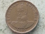 COLUMBIA-2 PESOS 1980
