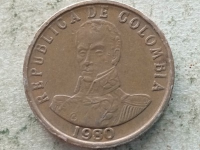 COLUMBIA-2 PESOS 1980 foto