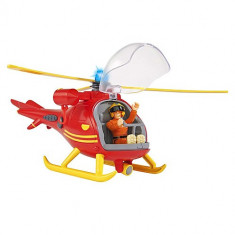 Elicopter cu Figurina Pompierul Sam foto