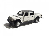 Macheta auto Jeep Gladiator alb, lumini, sunet, 1:32 Tayumo