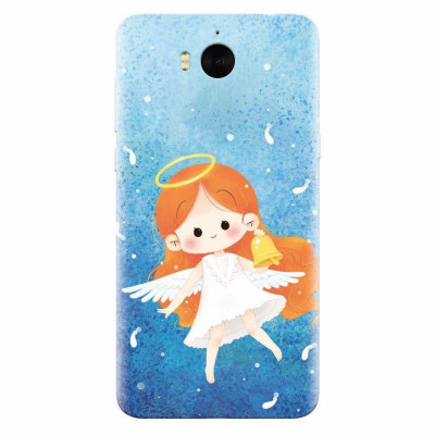 Husa silicon pentru Huawei Y6 2017, Cute Angel foto