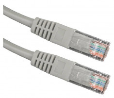 Cablu retea Esperanza EB276E UTP Cat 5E Patchcord 5 m Gri foto