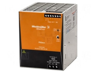 Alimentator Puslatoriu Șină DIN 480W 24V 20A foto