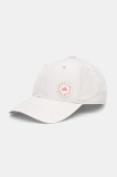 Adidas by Stella McCartney sapca culoarea gri, cu imprimeu, JF9052