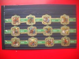 HOPCT LOT NR 89 VICTOR HUGO-LUMEA COPIILOR -12 BUC-ETICHETE VECHI DE TRABUCURI/ CIGARS LABELS -COLECTIE DE LUX-
