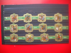 HOPCT LOT NR 89 VICTOR HUGO-LUMEA COPIILOR -12 BUC-ETICHETE VECHI DE TRABUCURI/ CIGARS LABELS -COLECTIE DE LUX-