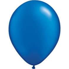 Balon Latex Pearl Sapphire Blue 5 inch (13 cm), Qualatex 43595, set 100 buc foto