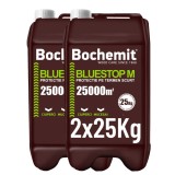 Solutie conservant lemn Bochemit Bluestop M 2x25Kg, concentrat, transparent, 50000m2, protectie temporara anti ciuperci si mucegai. Uz industrial.