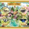 MADAGASCAR 2022 - Fluturi / set complet colita + bloc
