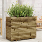 VidaXL Jardinieră de grădină, 90x40x72 cm, lemn de pin impregnat