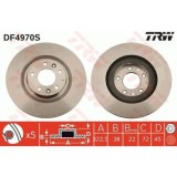 Set disc frana Mazda Rx-8 (Se Fe) 10.03-07.12, Fata, 322X24mm, ventilat, TRW