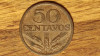 Portugalia - moneda de colectie bronz - 50 centavos 1969 - an rar ! - superba !, Europa