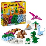 LEGO&reg; Classic - Dinozauri creativi 11041, 450 piese
