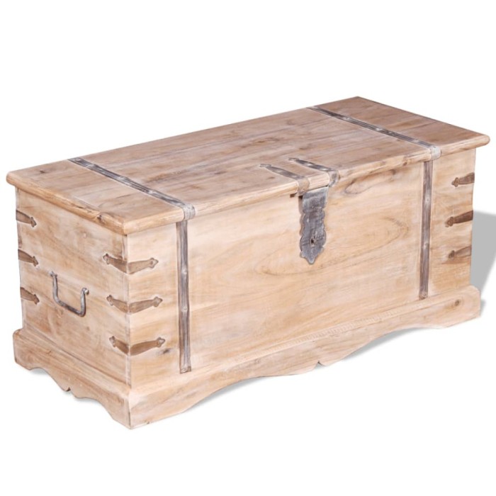 vidaXL Cufăr din lemn de acacia 244053