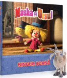 Masha si Ursul. Singur acasa