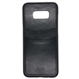 Cumpara ieftin Husa Telefon Plastic Samsung Galaxy S8+ g955 Leather Card Case Black BeHello