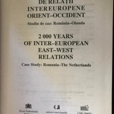 2000 de ani de relatii intereuropene Orient-Occident