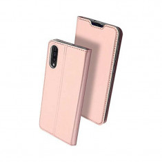 Husa Flip Samsung Galaxy A50 Tip Carte Roz Skin DuxDucis foto