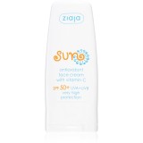 Ziaja Sun crema de fata antioxidanta cu vitamina C SPF 50+ 50 ml