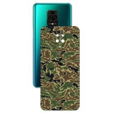 Cumpara ieftin Set Folii Skin Acoperire 360 Compatibile cu Xiaomi Redmi Note 9 Pro (Set 2) - ApcGsm Wraps Camo Green, Silicon, Oem