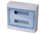 Carcasă: pentru aparatură modulară IP65 gri deschis Nr.mod: 36, C.14536