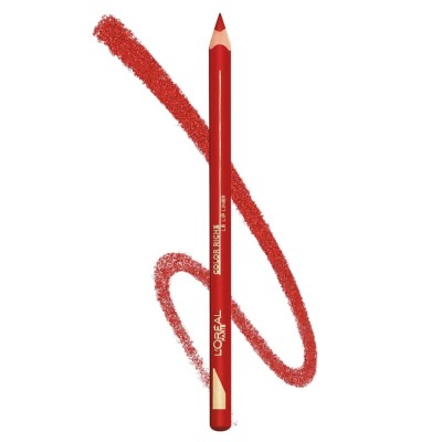 Creion de Buze, Loreal, Color Riche Lip Contour, 297 Red Passion, Rosu, 1.2 g foto