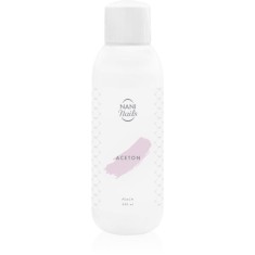NaniNails NANI Peach acetonă pentru a &icirc;ndepărta gelul de pe unghii 500 ml