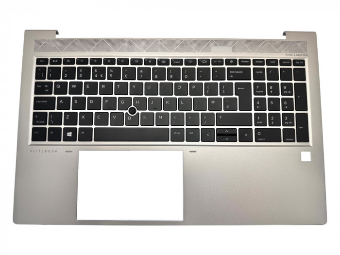 Palmrest fara touchpad cu tastatura original nou HP ProBook 850 G7 G8 layout UK Backlight Silver M07492-031