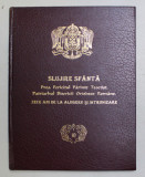 SLUJIRE SFANTA - PREA FERICITUL PARINTE TEOCTIST , PATRIARHUL BISERICII ORTODOXE ROMAN - ZECE ANI DE LA ALGERE SI INTRONIZARE , 1996 ,