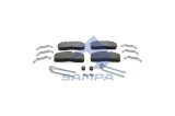 SAMPA 096.614 set placute frana,frana disc
