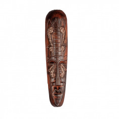 Masca tribala din lemn cu tematica africana simbol Butterfly