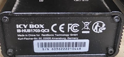 Icy box hub usb 3.0 foto