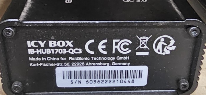 Icy box hub usb 3.0